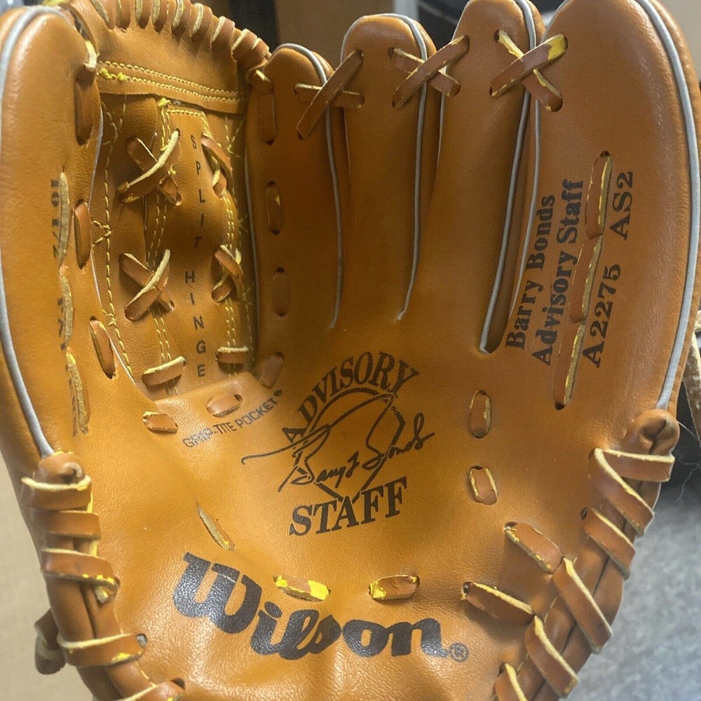 Wilson Barry Bonds Baseball Glove RHT 10.5" Franklin Fastpitch 10.5” Glove Mit